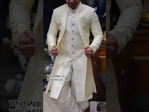 Wedding Designer Sherwani Suits Design 2025 For Men's