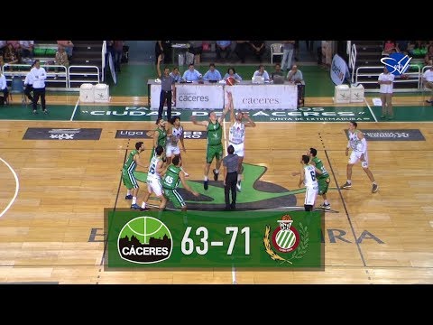 Resumen: Cáceres Patrimonio de la Humanidad - Levitec Huesca (LEB Oro 19/20)