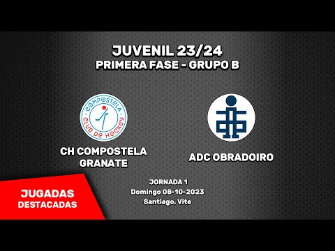 Jugadas destacadas | CH Compostela Granate - ADC Obradoiro [Juvenil Grupo B | J1]