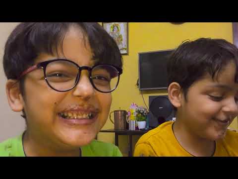 Akshaj Akshan Enjoying Icecream