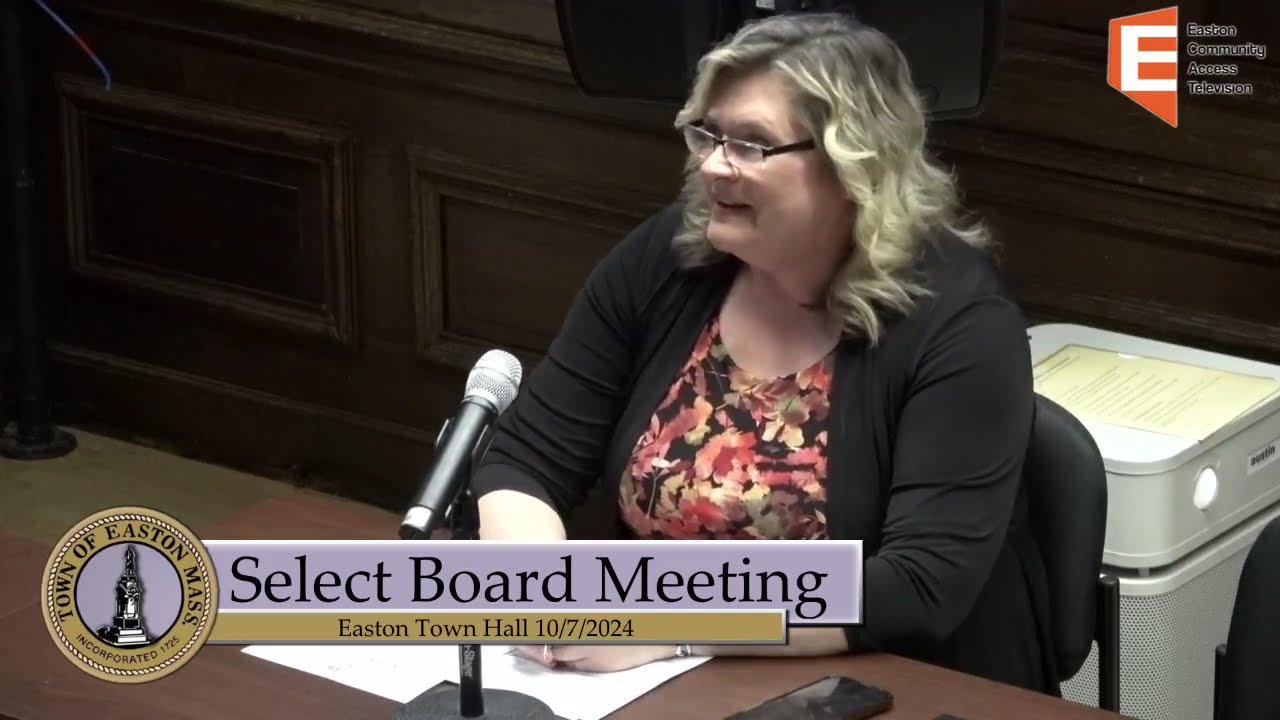 Select Board Meeting 10/07/24