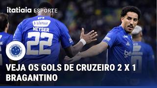 CRUZEIRO 2 X 1 BRAGANTINO, VEJA OS GOLS DE CHRISTIAN E NÉISER QUE DERAM A VITÓRIA A RAPOSA