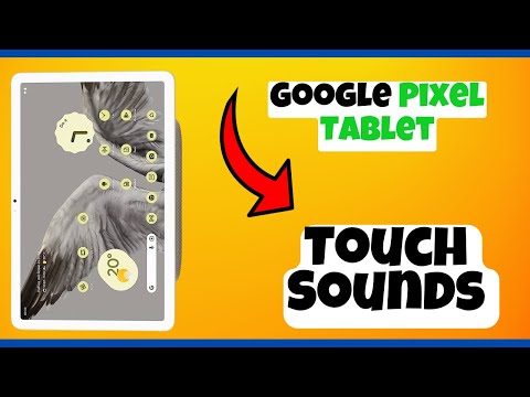 Touch Sounds Google Pixel Tablet || How to enable or turn on touch sounds || Touch sound settings