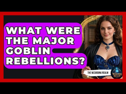 What Were The Major Goblin Rebellions? - The Wizarding Realm