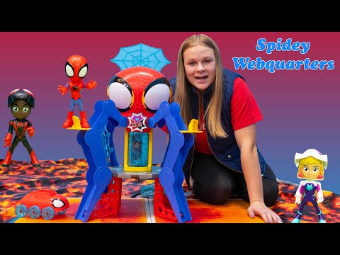 Assistant Plays the Floor is Lava and Hunts for Spidey & Miles Morales