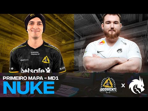 PGL Major Stockholm 2021 Challengers Stage: GODSENT vs TEAM SPIRIT  - NUKE (MD1)