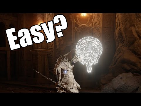 How to Beat Godskin Apostle Cheese Strategy Elden Ring Divine Tower of Caelid Easy Early Strategy