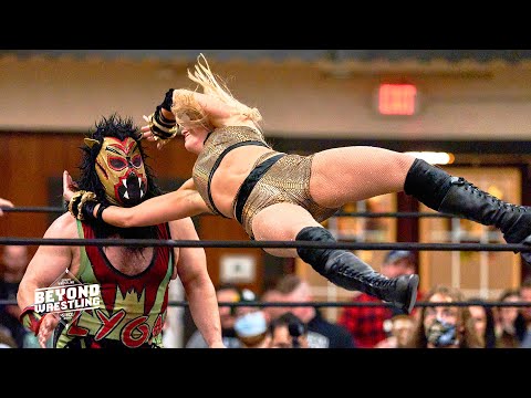 [Free Match] Alec Price & B3CCA vs. Mane Event | Beyond Wrestling (Intergender Mixed Tag Team, IWTV)