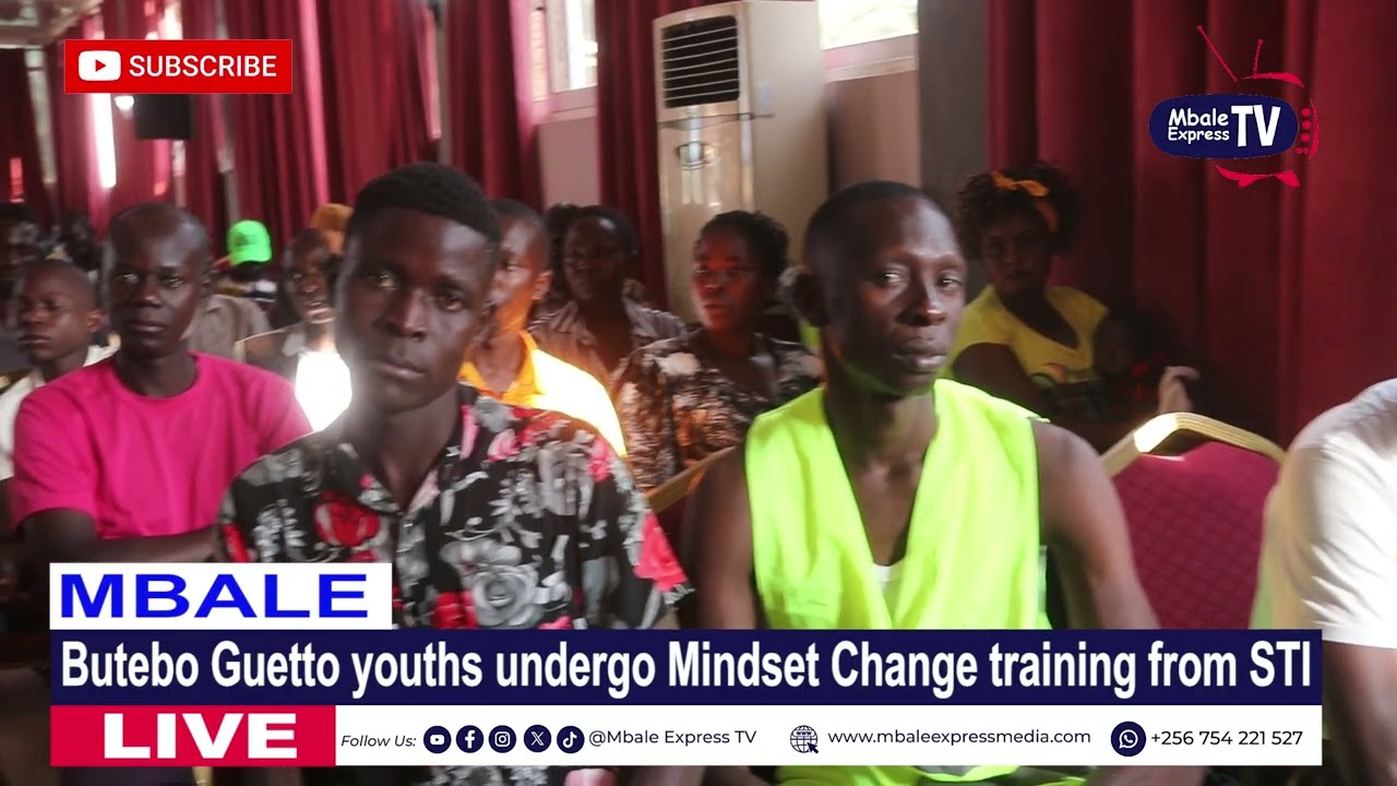 Butebo ghetto youths undergo Mindset Change training from STI 