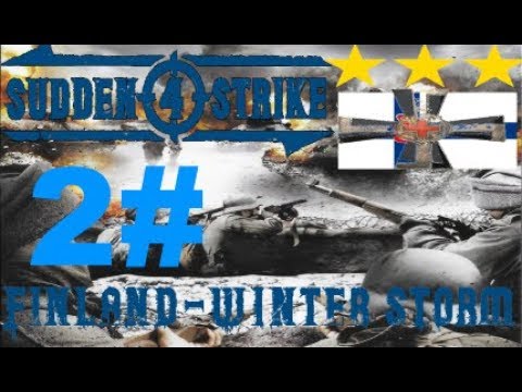 SUDDEN STRIKE 4 Winter Storm Finnland Platin Mannerheim linie #2