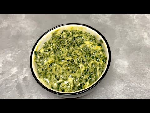 HOW TO COOK CREAMED SPINACH | #creamedspinachrecipe | #creamyspinach South Africa