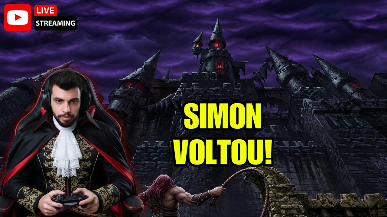 Castlevania Chronicles: A jornada de Simon Belmont! (PlayStation 1) - Gameplay COMPLETA 🦇