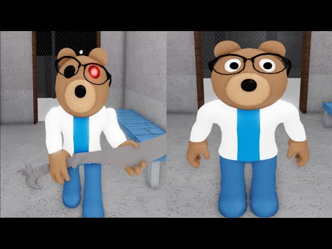 Redesign Beary Infected vs Non Infected Jumpscare - Roblox Piggy RP