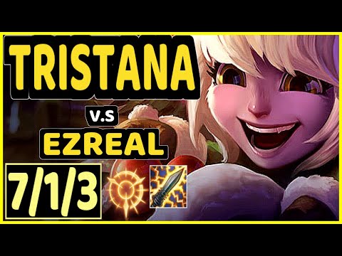 WOOLITE (TRISTANA) vs EZREAL - 7/1/3 KDA BOTTOM ADC GAMEPLAY - EUW Ranked GRANDMASTER