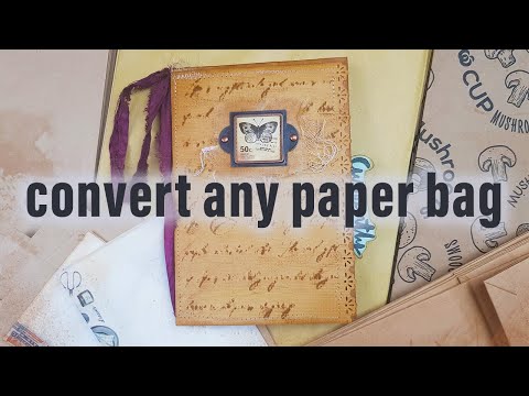 Paper Bag Junk Journal - Beginners Junk Journal Tutorials