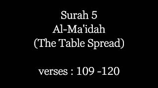 Download lagu Conversation Between Jesus And Allah | Surah Al-Ma'idah (verses: 109 -120) mp3
