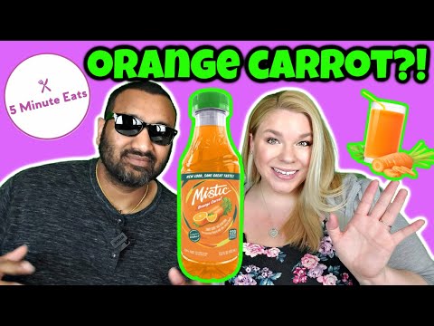 Mistic Orange Carrot Juice Blend Drink Review