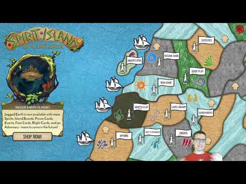 How to Play Spirit Island Steam Edition: Does the tutorial teach you the physical board game? - YouTube