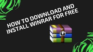 How to download and install WinRAR for free. How to open .rar files