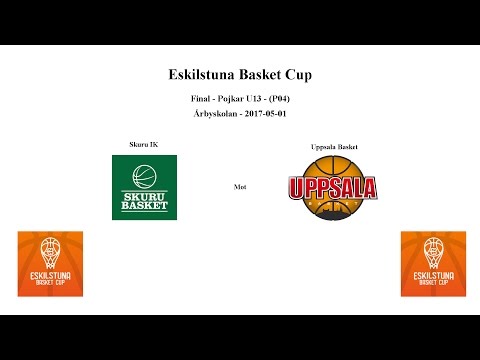 Skuru Basket (P04) mot KFUM Uppsala Basket - FINAL - 2017-05-01