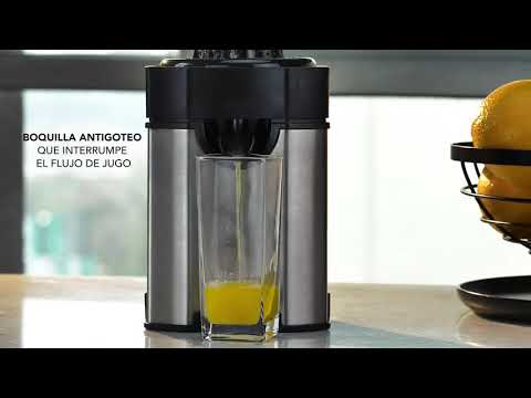 thumbnail video image 2 of Extractor de Cítricos Cuisinart  CCJ-500ES Acero Inoxidable, 2 of 5