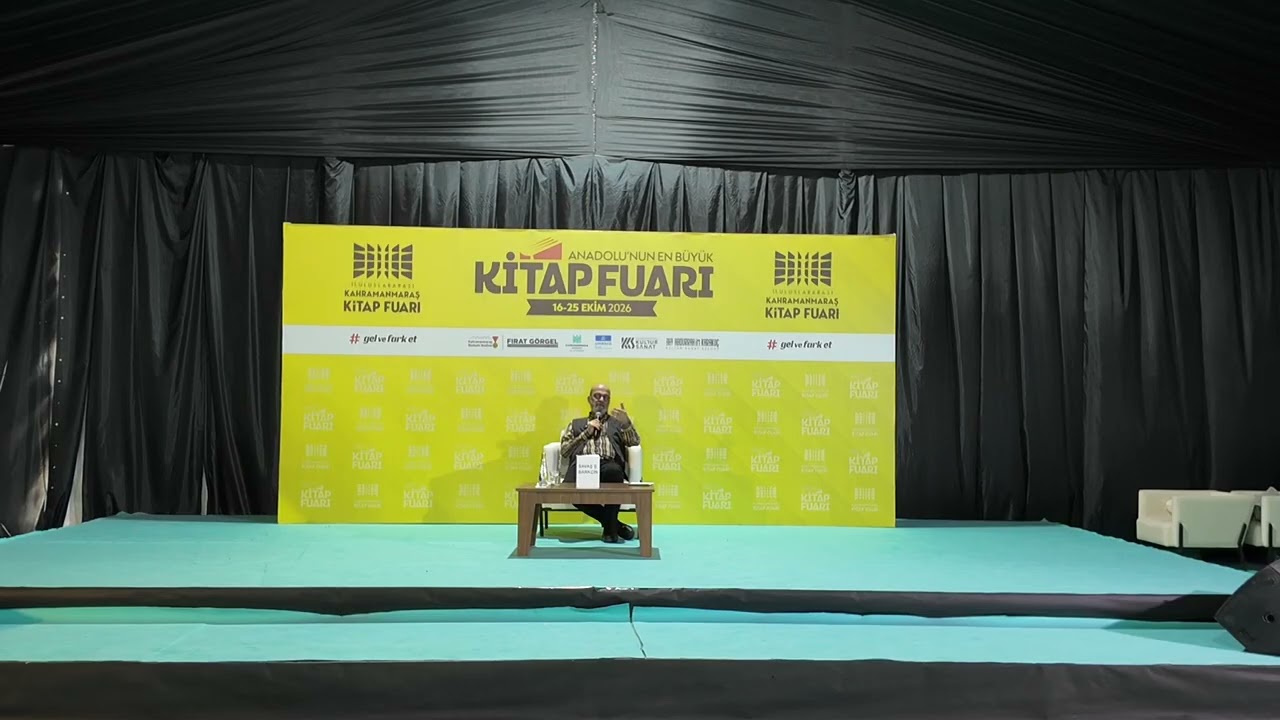 11. Uluslararası Kahramanmaraş Kitap Fuarı | Savaş Ş. Barkçin