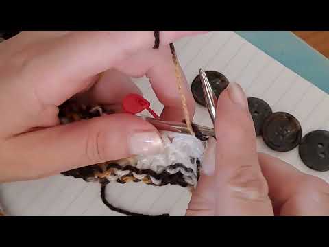 Knopflöcher stricken ganz einfach