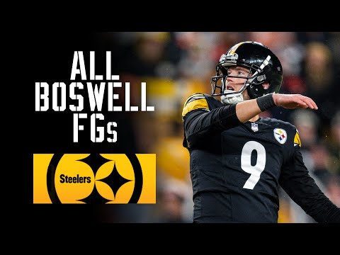 Every Chris Boswell Field Goal from the 2024 Season | Pittsburgh Steelers
