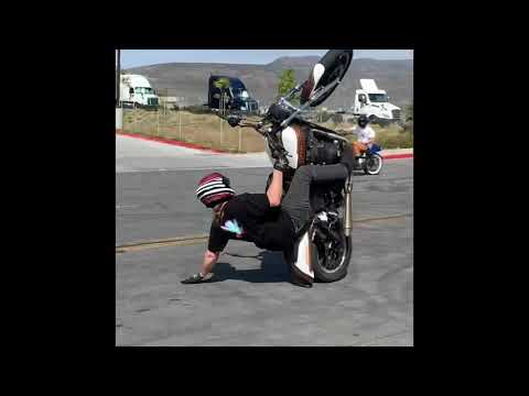 Harley wheelies