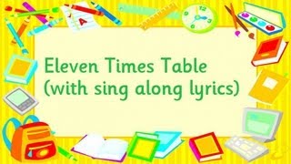 Eleven Times Table
