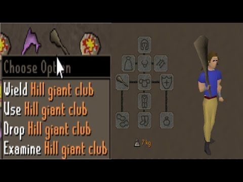 Whacking Noobs Testing out the NEW Hill Giant Club