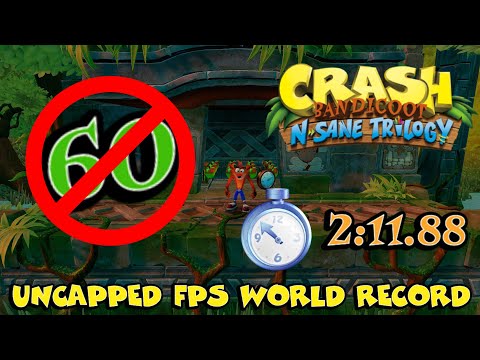 Sunset Vista 2:11.88 | Uncapped FPS World Record | Crash Bandicoot NST (PC)
