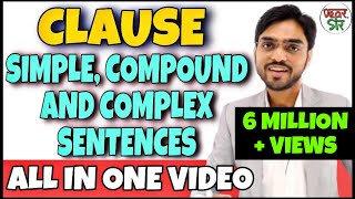 Simple Compound and Complex Sentences | English Grammar Lessons | Clauses in English Grammar
