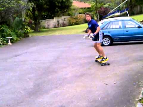 Gunslinger slide forehand