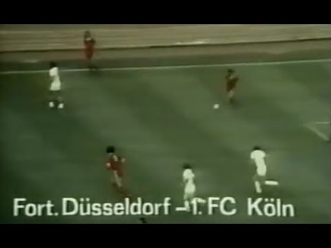 1973 Fortuna Düsseldorf - 1. FC Köln 3:0 | Tore: 2x Reiner Geye, 1x Dieter Herzog