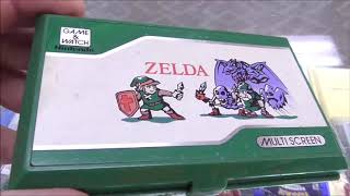 We found a Super Cool Nintendo Zelda GAME AND WATCH - The Original DS System!