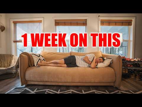 I Sold My Bed and Lived on a Sofa Bed for a Week (Honest Review)