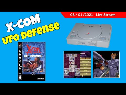 Lets Play X-COM UFO Defense on PlayStation 1