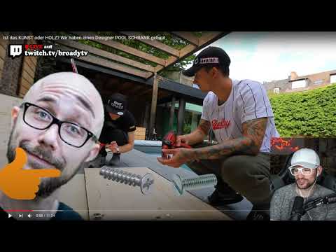 Broady REAGIERT auf Julien baut Schrank (mega funny) 💥 Broady Reaction