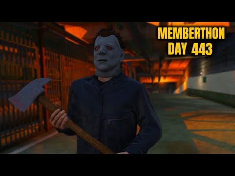 Michael Myers Hunts Players in GTA 5 RP - Memberthon Day 442