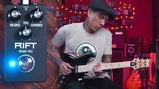 Video thumbnail for Aion FX Rift octave fuzz pedal | Univox Superfuzz pedal clone kit by R.J. Ronquillo
