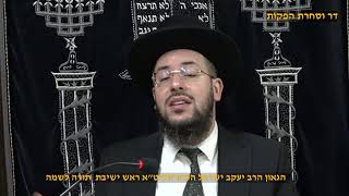 הלכות שבת בעניין קידושין בשבת  הגאון הרב יעקב ישראל הכהן שליט"א ראש ישיבת תורה לשמה (דר וסוחרת - הלוויין של מרן) - התמונה מוצגת ישירות מתוך אתר האינטרנט יוטיוב. זכויות היוצרים בתמונה שייכות ליוצרה. קישור קרדיט למקור התוכן נמצא בתוך דף הסרטון