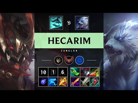 Hecarim Jungle vs Volibear - EUW Grandmaster Patch 25.14