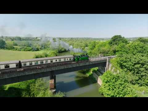 Avon Valley Railway, crossing the bridge