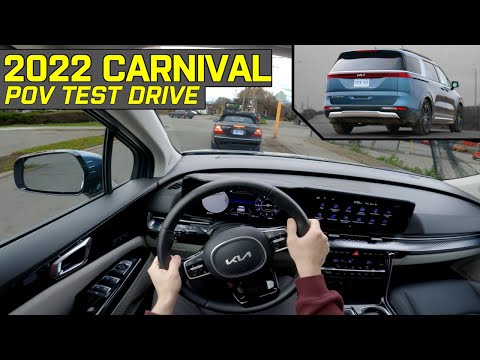 2022 KIA CARNIVAL SX (PRESTIGE) - POV Test Drive in 4K