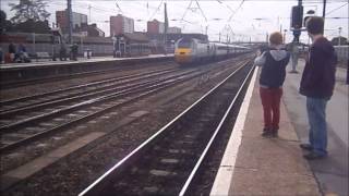 preview picture of video 'trainspotting at doncaster'