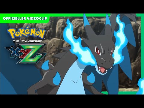 Ein Mega-Glurak-Kampf! | Pokémon – Die TV-Serie: XYZ | Offizieller Videoclip