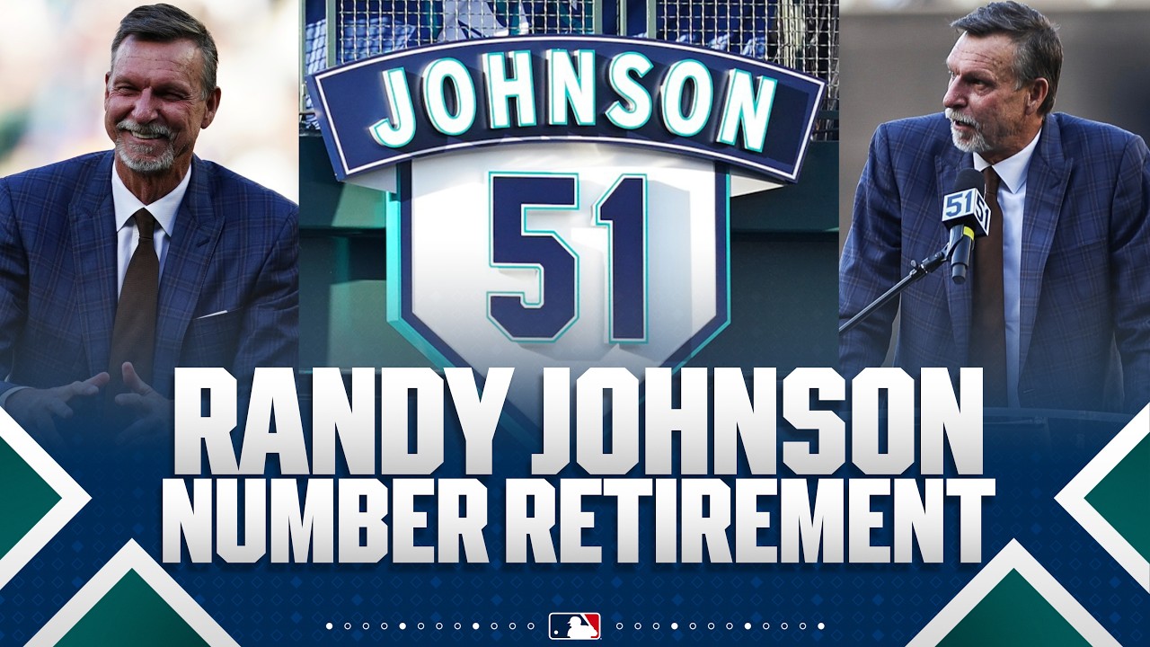 FULL CEREMONY: Randy Johnson's #51 is retired by the Seattle Mariners!