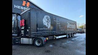 Krone SD Schuifzeilen/Schuifdak BPW 2 Opbergkist Reservewielhouder gardinsemi | Bilde 4 - Autoline