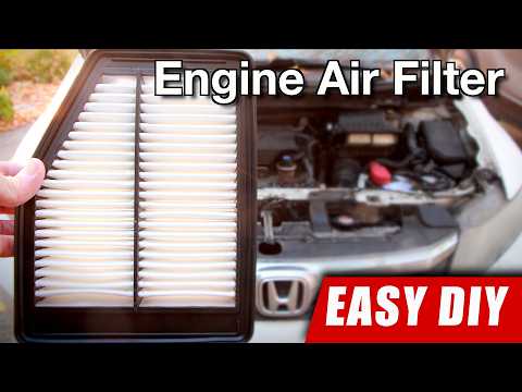 How to: Air Filter Replacement: Honda Civic - 1.8L, 2012 2013 2014 2015